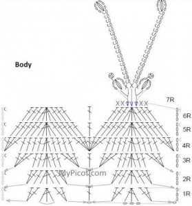 Beautiful Ornate Crochet Butterfly Pattern 3