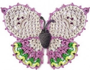 Beautiful Ornate Crochet Butterfly Pattern