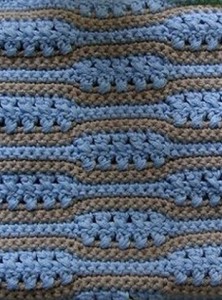 dense crochet pattern