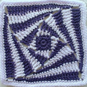 Wonky Square Crochet Pattern