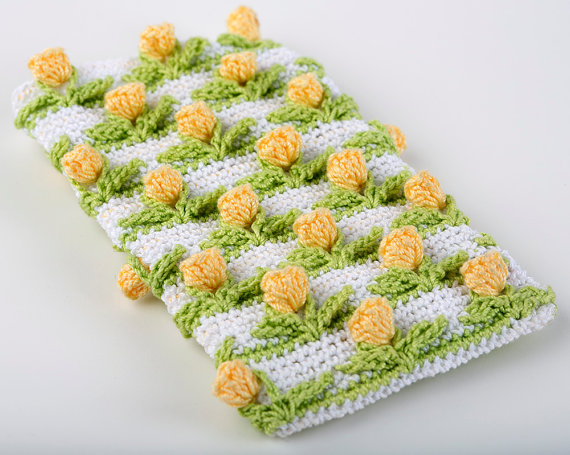 Crochet Roses Stitch Pattern 3