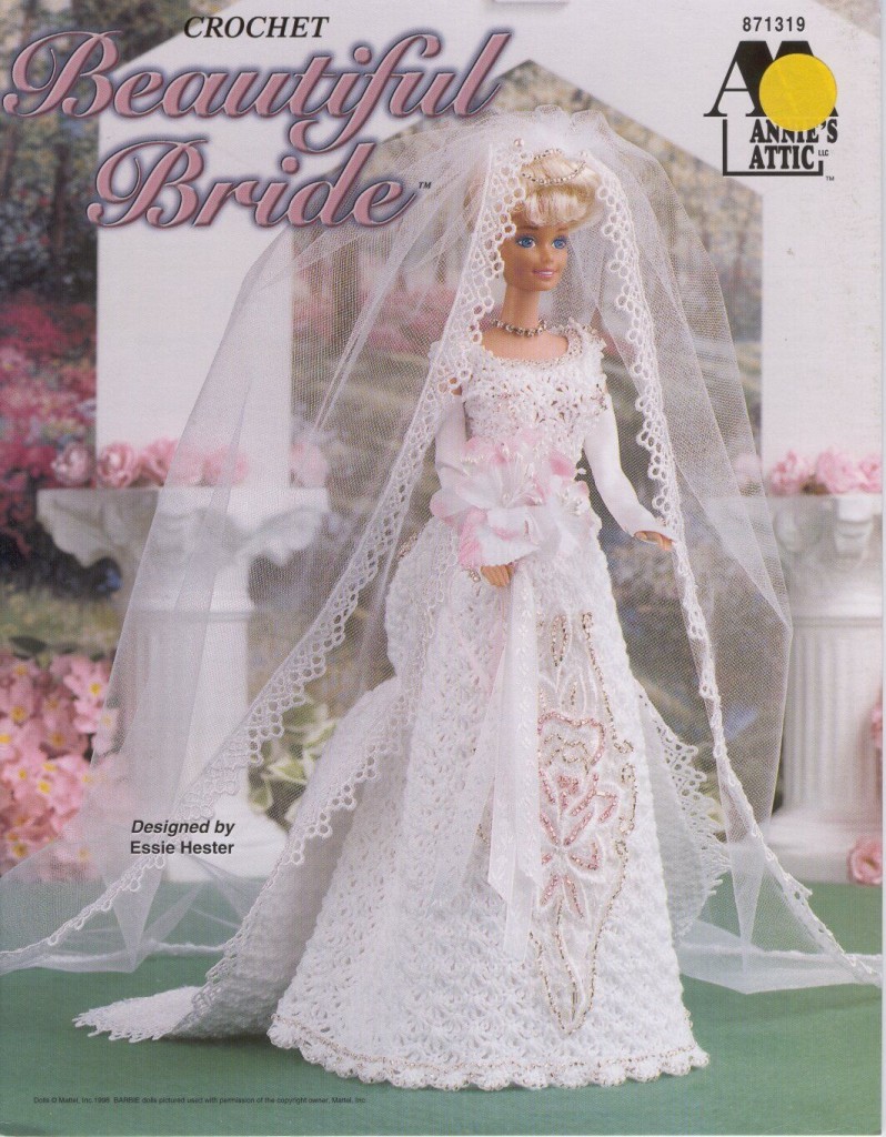 Beautiful Bridal Gown For Barbie Free Crochet Pattern Crochet Kingdom