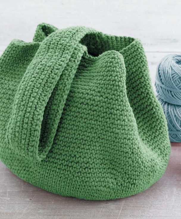 Free Crochet Pattern for a Bucket Bag