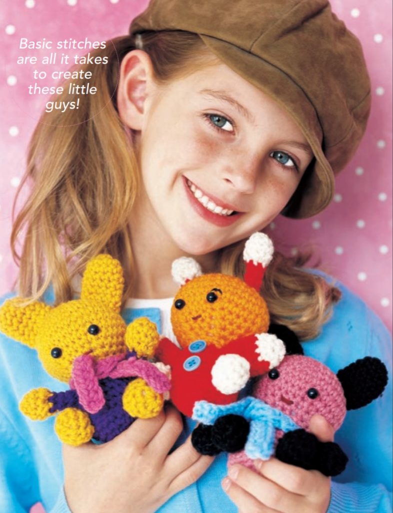 Free Crochet Pattern for Cute Amigurumi Dolls