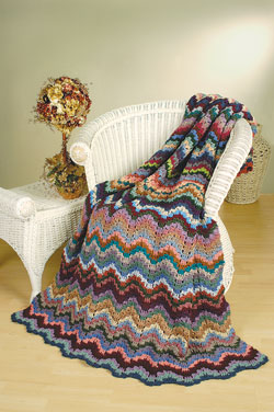 Soft Boucle Crochet Afghan Pattern – Mary Maxim