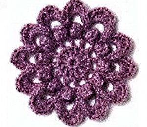 Circle Flower Crochet Pattern ⋆ Crochet Kingdom