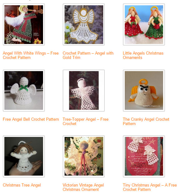 Free Crochet Angel Patterns