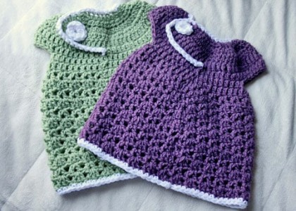 New Baby Crochet Spring Dress ⋆ Crochet Kingdom