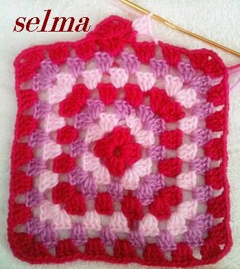 Interesting Granny Square Blanket Tutorial ⋆ Crochet Kingdom