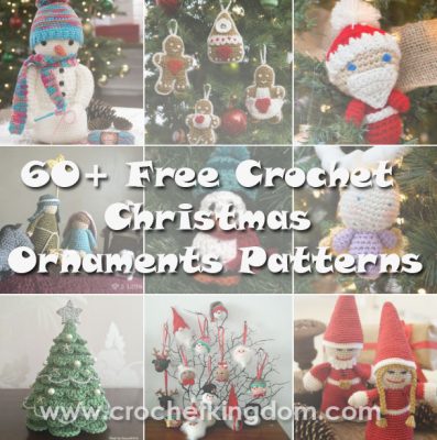 60+ Amazing Free Crochet Christmas Ornaments to Make!