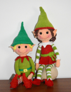 Christmas Elves crochet pattern free