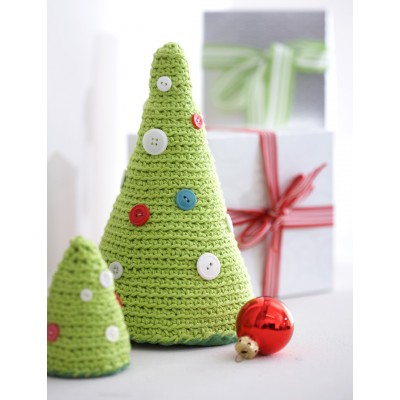 Christmas Trees Free Easy Home Decor Crochet Pattern