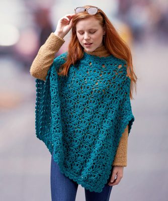 Let’s Party Poncho Free Crochet Pattern ⋆ Crochet Kingdom