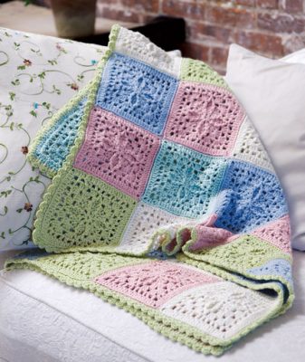 Refreshing Throw Free Crochet Pattern for Baby ⋆ Crochet Kingdom