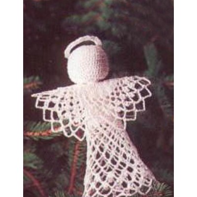 Tree-Topper Angel Free Easy Home Decor Crochet Pattern