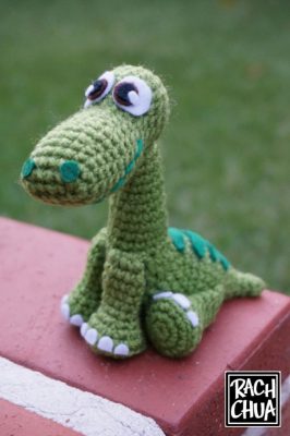 Arlo from ‘The Good Dinosaur’ Amigurumi Pattern ⋆ Crochet Kingdom