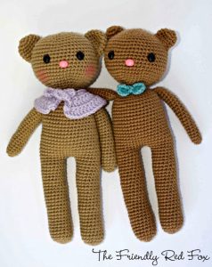 Bear Toy Amigurumi Free Crochet ⋆ Crochet Kingdom