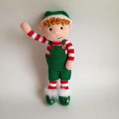 Free Christmas Elf Amigurumi Pattern ⋆ Crochet Kingdom