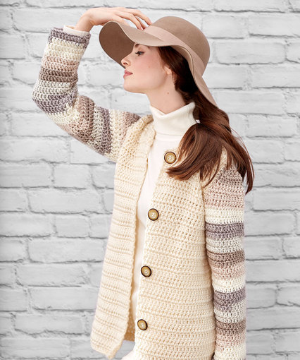 Classy Cardi Free Crochet Pattern