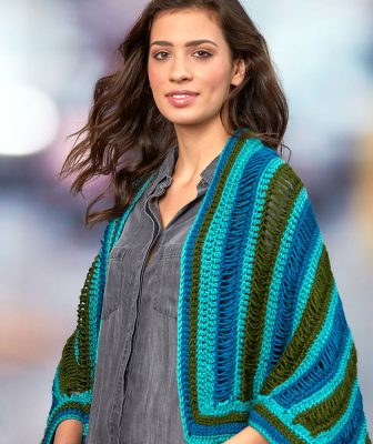 Dropstitch Cocoon Sweater Free Crochet Pattern ⋆ Crochet Kingdom