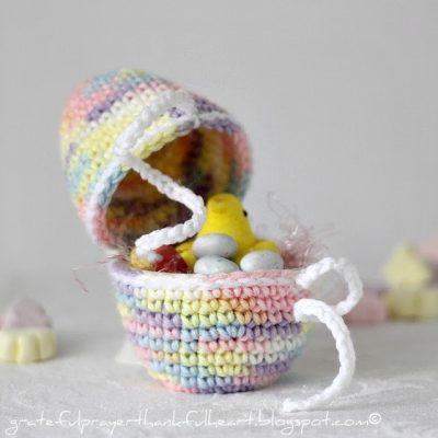 Open Crochet Easter Egg ⋆ Crochet Kingdom