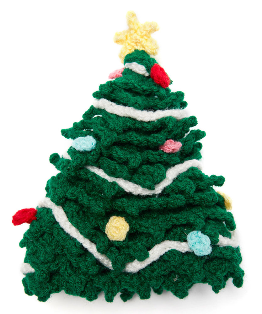 Christmas Tree Jar Topper Free Crochet Pattern ⋆ Crochet Kingdom