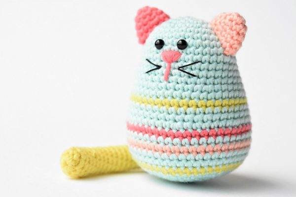 Egg-shaped Cat Free Crochet Softies Amigurumi Pattern ⋆ Crochet Kingdom