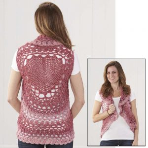 Lupine Vest Crochet Pattern Free ⋆ Crochet Kingdom