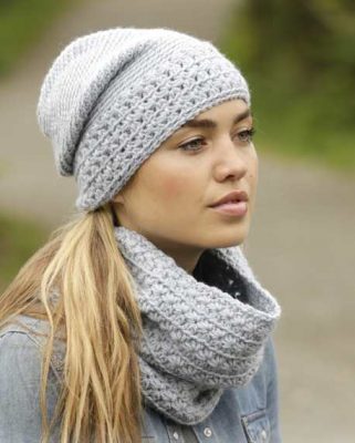 Queen of the Chill Hat and Cowl Free Crochet Pattern ⋆ Crochet Kingdom