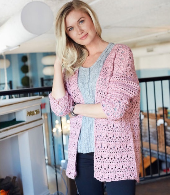 20 Free and Easy Crochet Cardigan Patterns for Women