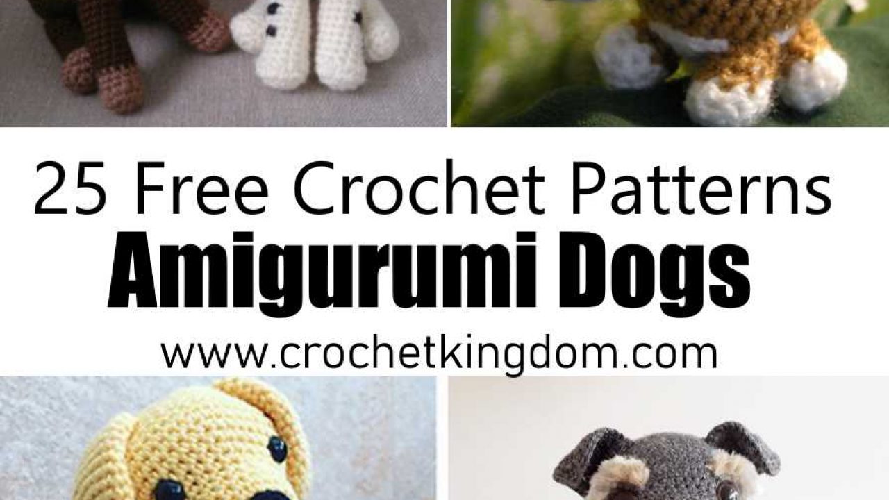 25 Free Amigurumi Dog Crochet Patterns To Download Now