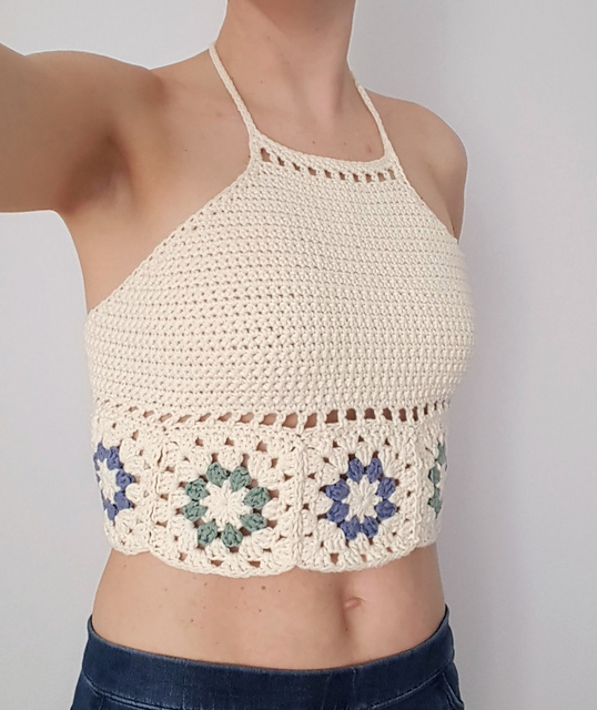 Crochet Halter Tops ⋆ Crochet Kingdom 