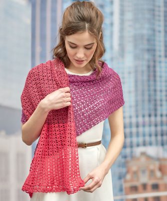 Free Crochet Pattern for a Delicate Romance Shawl ⋆ Crochet Kingdom
