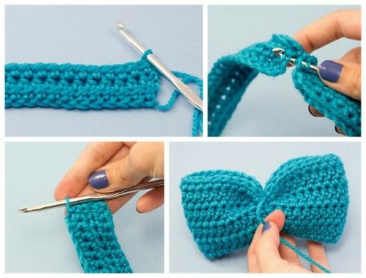 Free Crochet Patterns for Bows ⋆ Crochet Kingdom