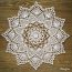 Free Crochet Pattern for Moonpetals Doily ⋆ Crochet Kingdom