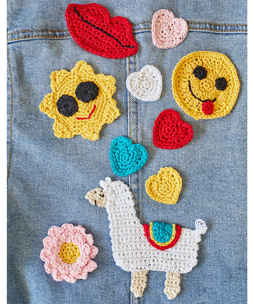 Free Crochet Pattern For Cute And Modern Applique Crochet Kingdom