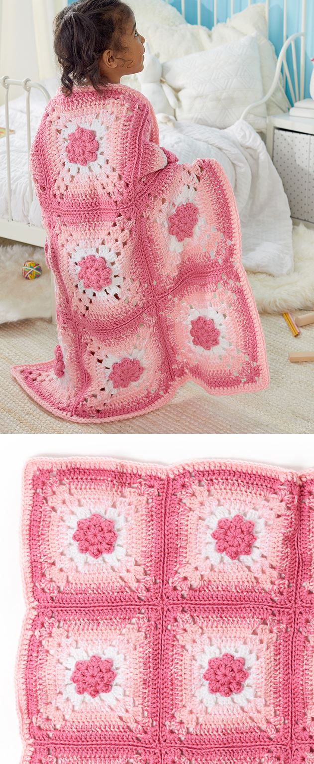 7 Crochet Flower Blanket Patterns Free to Download Now!