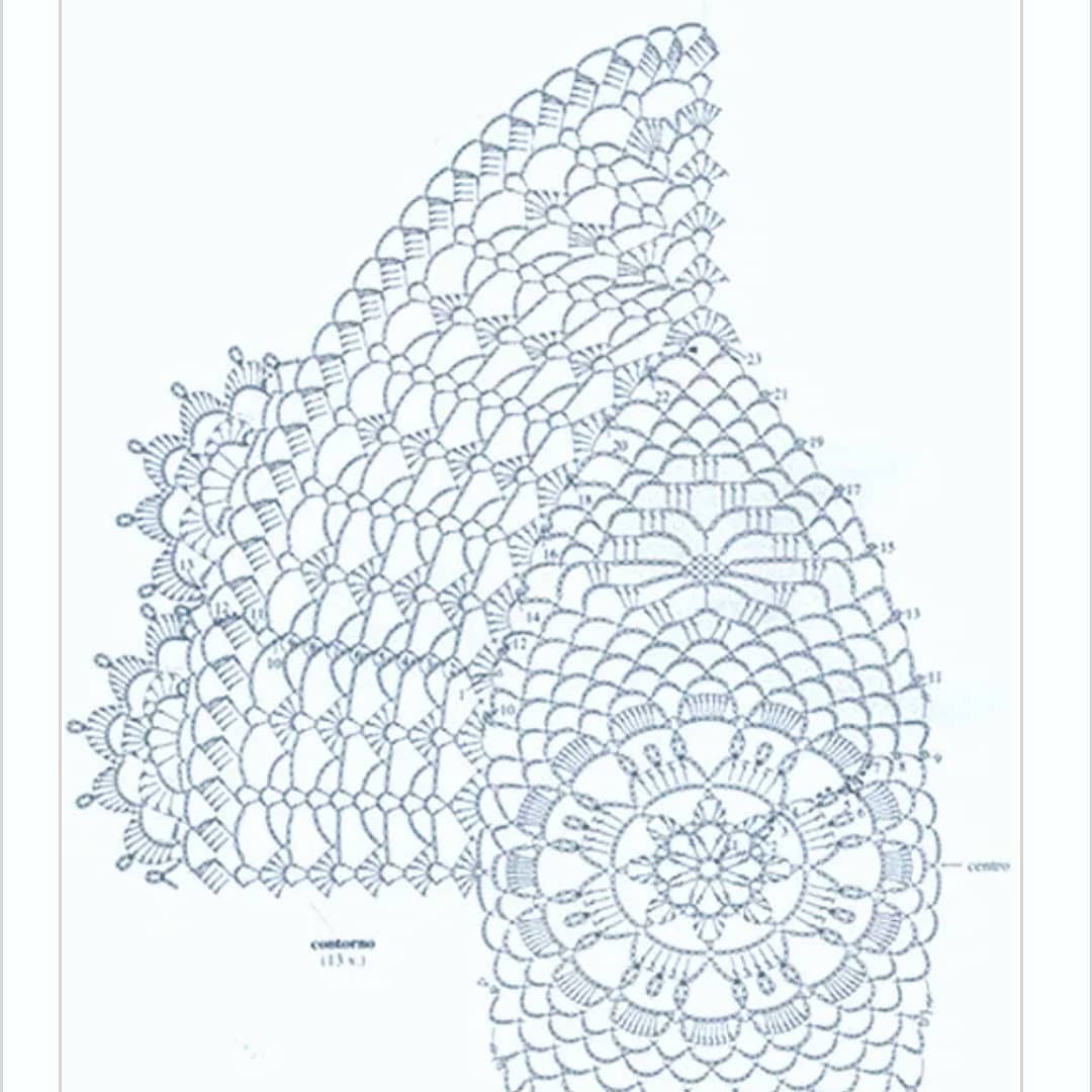 Crochet Doily with Diagrams ⋆ Crochet Kingdom
