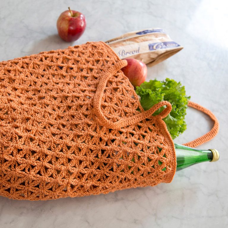 Free Crochet Farmer's Market Bag Pattern ⋆ Crochet Kingdom