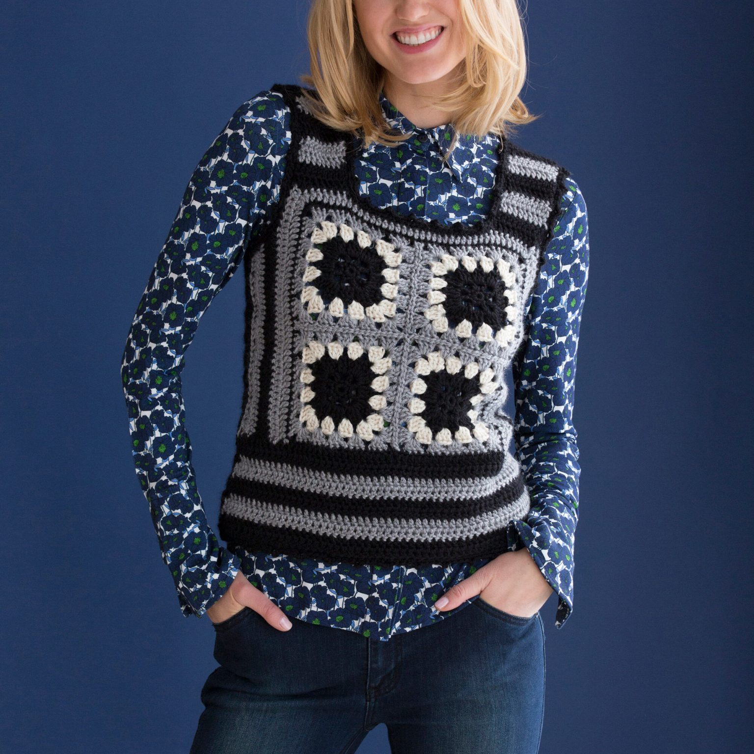 Best Crochet Granny Square Clothing Patterns For Free ⋆ Crochet Kingdom