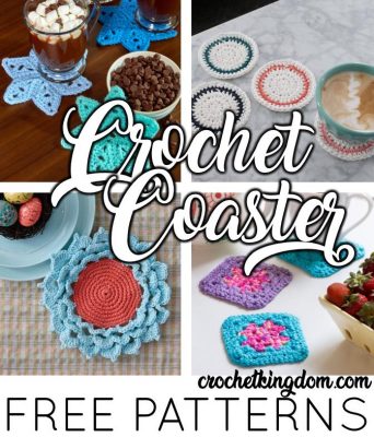 8 Free & Easy Crochet Coaster Patterns You'll Love ⋆ Crochet Kingdom