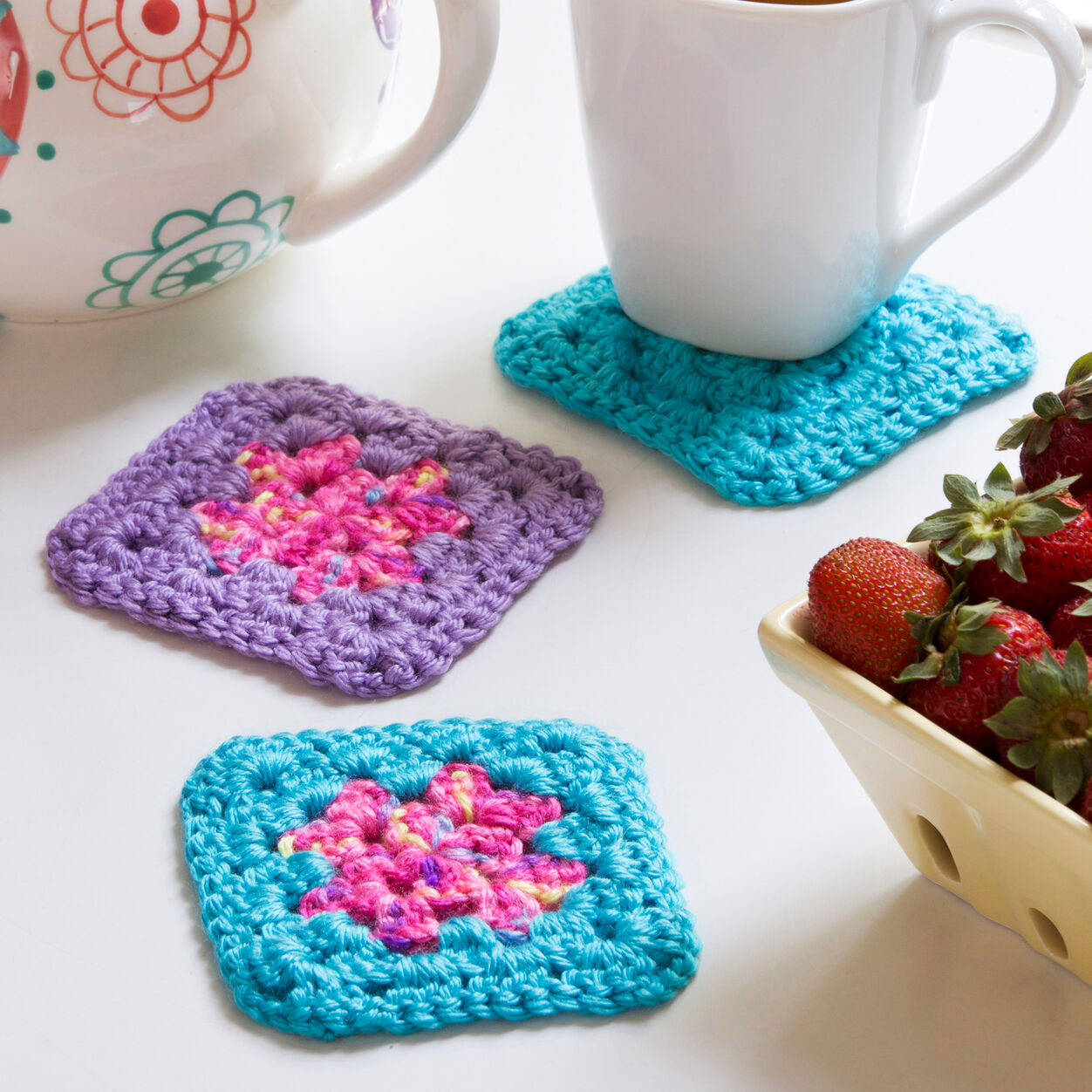 8 Free & Easy Crochet Coaster Patterns You'll Love ⋆ Crochet Kingdom