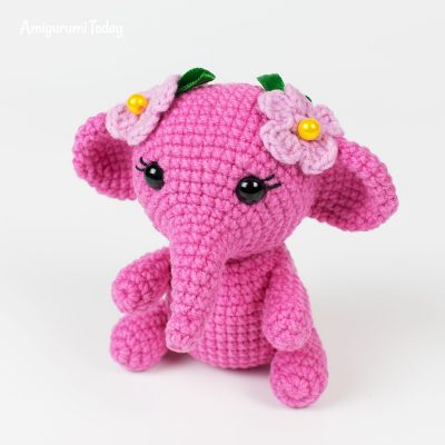 Free Amigurumi Elephant Crochet Patterns ⋆ Crochet Kingdom