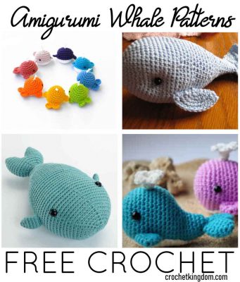 Free Crochet Amigurumi Whale Patterns ⋆ Crochet Kingdom