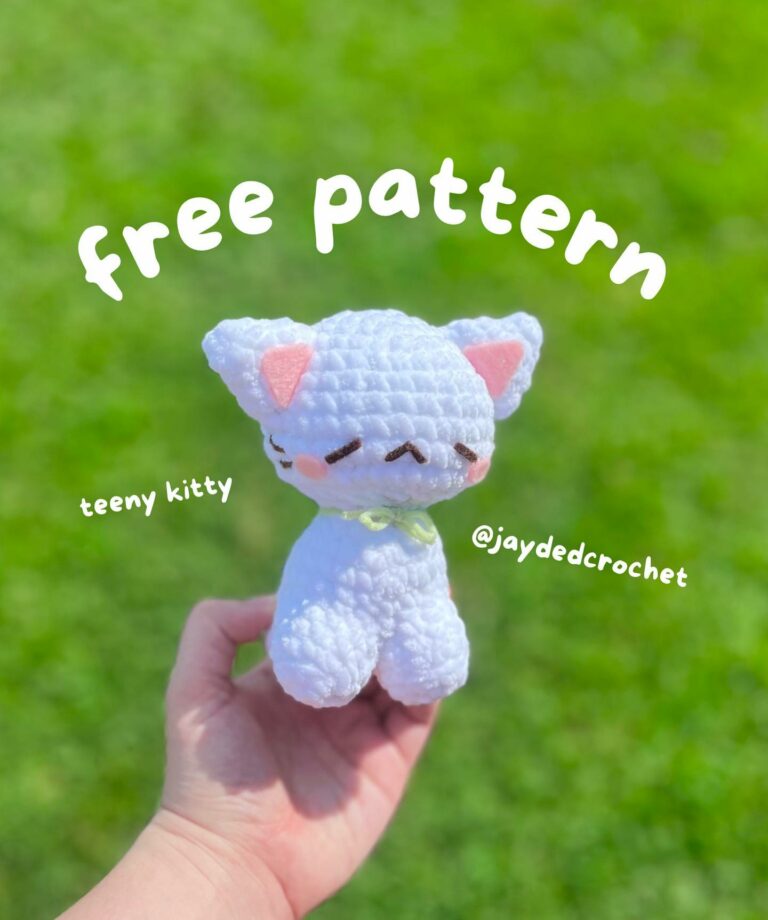 Free Crochet Cat Patterns ⋆ Crochet Kingdom