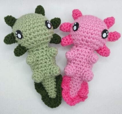 Free Crochet Patterns for Axolotl ⋆ Crochet Kingdom