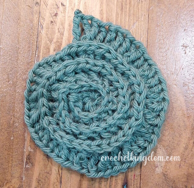Sundial Seashell Free Crochet Pattern 4