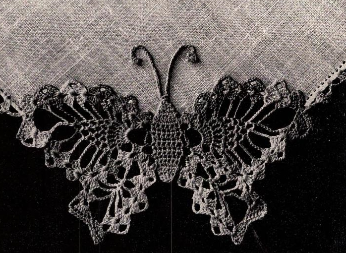 Butterfly Insertion Free Crochet Pattern