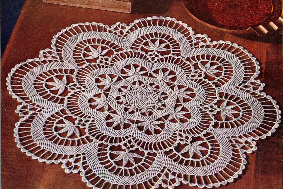 vintage doily pattern