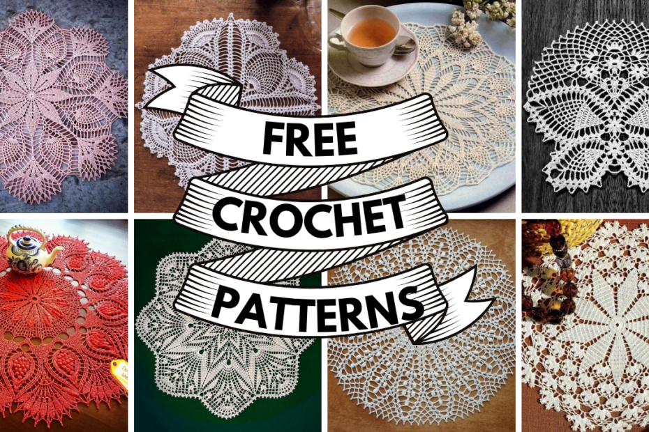 11 Free Crochet Doily Patterns with Diagrams